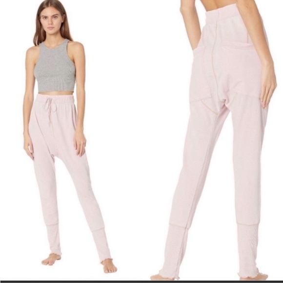 FP | Cozy All Day Harem Leggings Pants in Daytime Fireworks Pink Sizes XS S M L - Picture 3 of 16